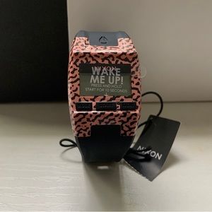Nixon Comp S - Hot Coral Amoeba Digital Watch